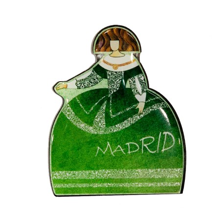 Aimant frigo "Meninas de Velázquez" vert