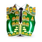 Delantal de cocina traje de torero en azul o verde