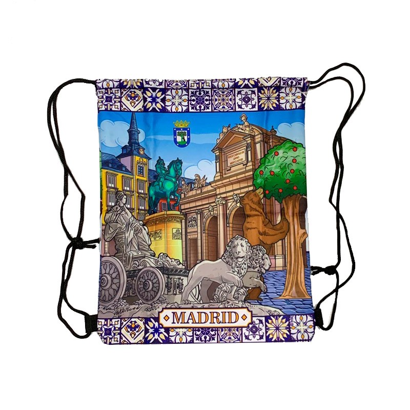 Backpack Bag "Monuments of Madrid"