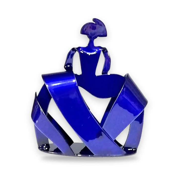 Mini Las Meninas figure in lacquered metal – view 7
