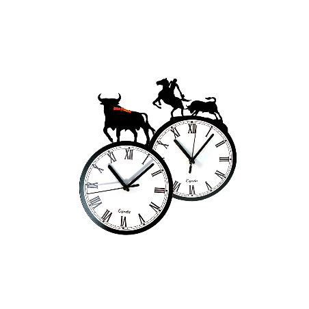 Wall clock "Bullfighting"