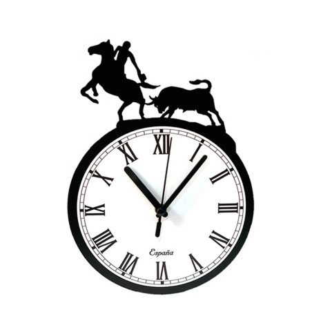 Horloge murale "Tauromachie"