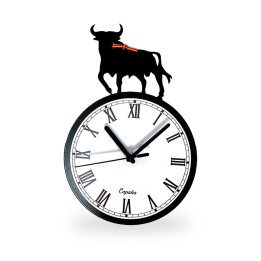 Relógio de parede taurino em ferro forjado Forjasport – vista 3