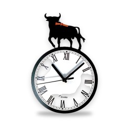 Reloj de pared taurino de forja Forjasport – vista 3