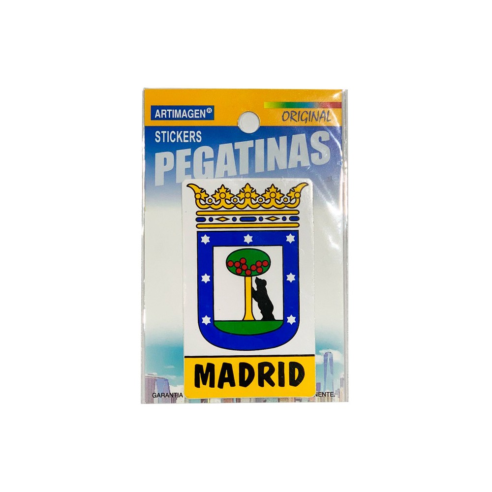 Adhesive sticker "Madrid"