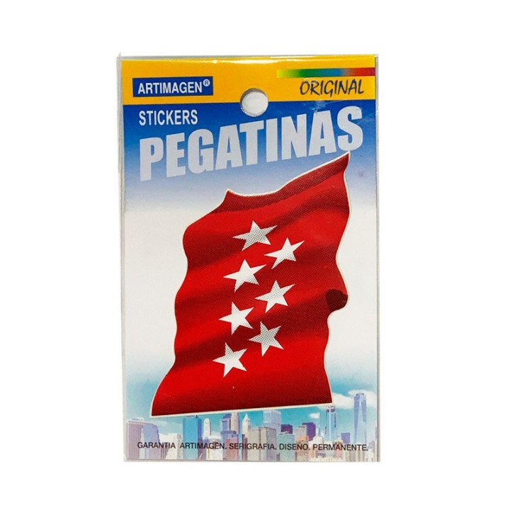 Madrid sticker – view 2