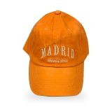 Casquette Madrid Robin Ruth en velours côtelé orange ocre