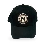 Casquette Madrid Robin Ruth noire à écusson rond M