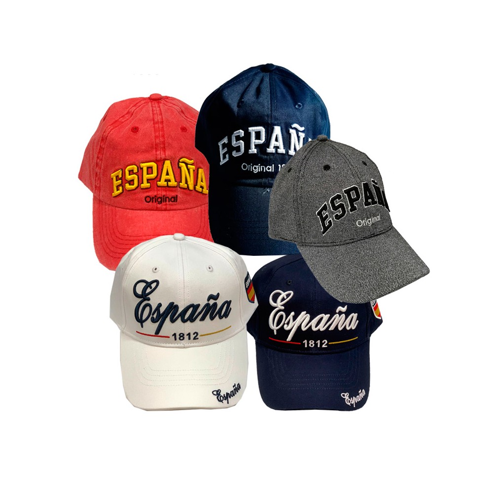 Casquette avec visière "ESPAÑA" unisexe