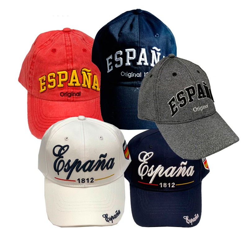 Casquette avec visière "ESPAÑA" unisexe