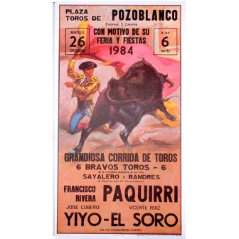 Stierkampf- und Flamenco-Plakate