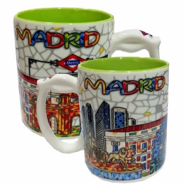 Taza Mug "Madrid Trencadis"