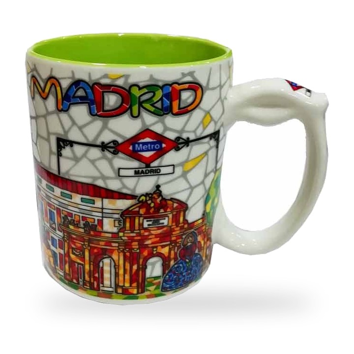 Tazza mug Madrid Mosaico di Barcino – vista 2