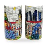 Salière et poivrière Mosaïque de Madrid – vue 3