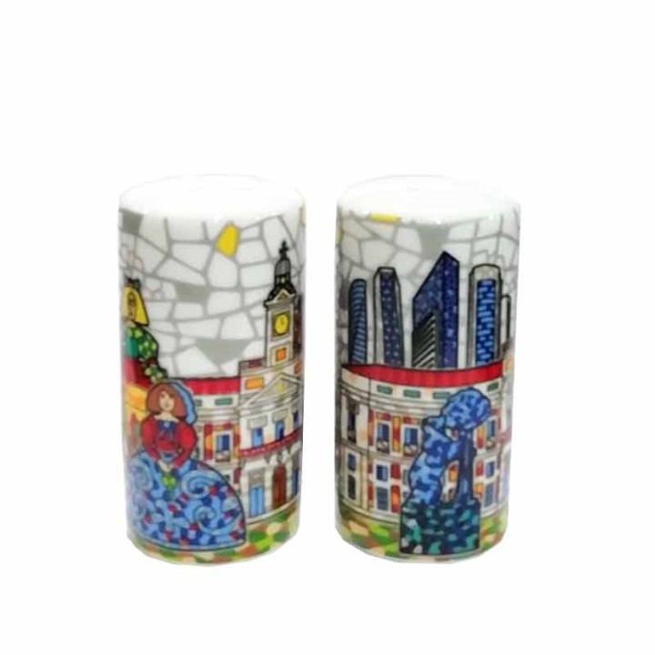 Salt and Pepper "Madrid Mosaic"