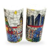 Madrid Mosaic salt and pepper shakers – view 2