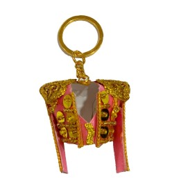 Bullfighting jacket keychain