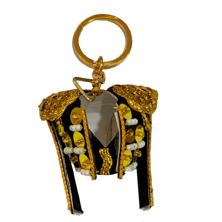 Llavero taurino de chaquetilla de torero color negro