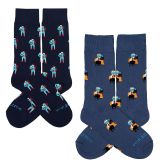 Toreritos bullfighting socks, Picador or Paseíllo design