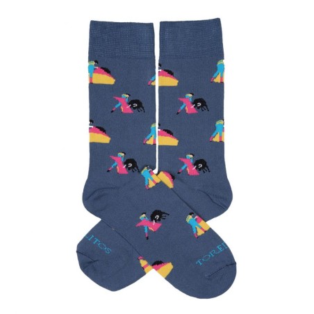 Socks "Toreritos" Muleta and Capote