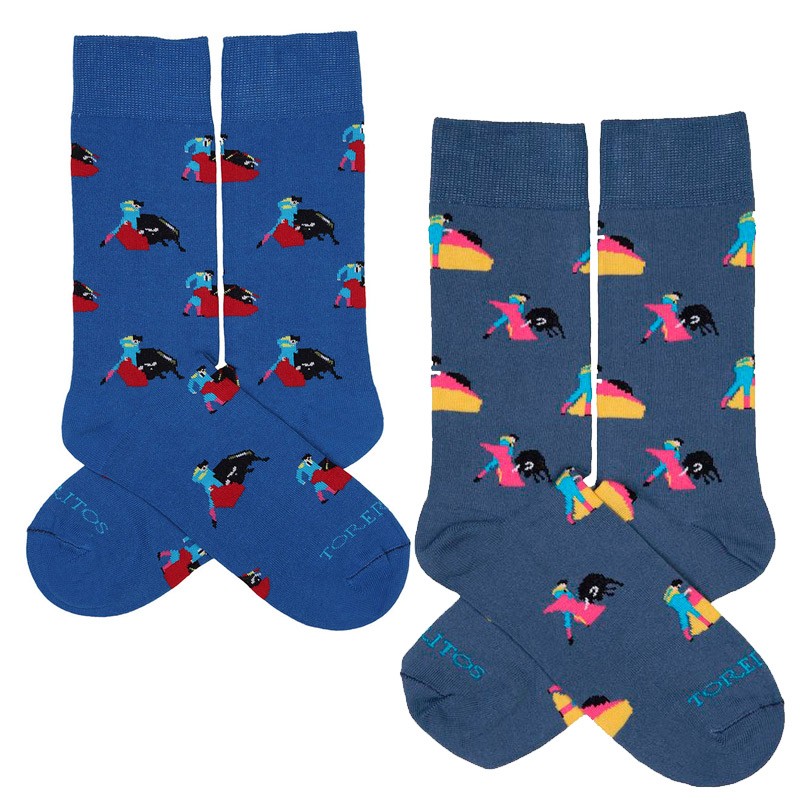 Chaussettes "Toreritos" Muleta et Capote