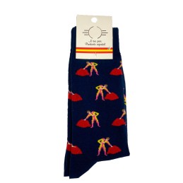 Calcetines "pases Toreros" azules