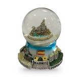 Madrid landmark snow globe, Cibeles design