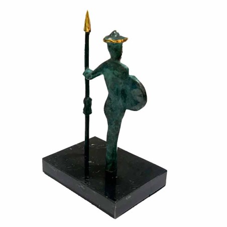 Don Quichotte et Sancho Panza, sculpture en bronze