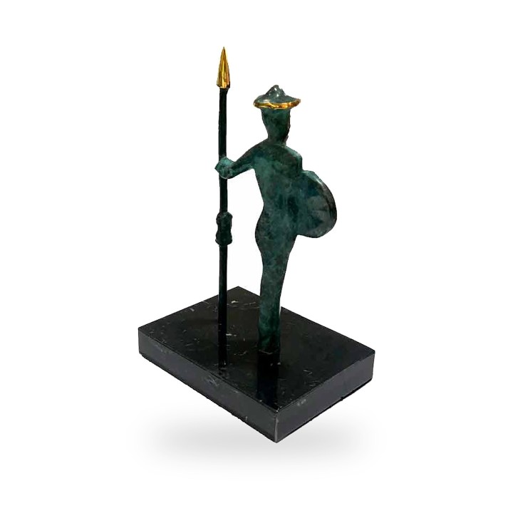 Scultura in bronzo di Don Chisciotte e Sancio Panza – vista 2