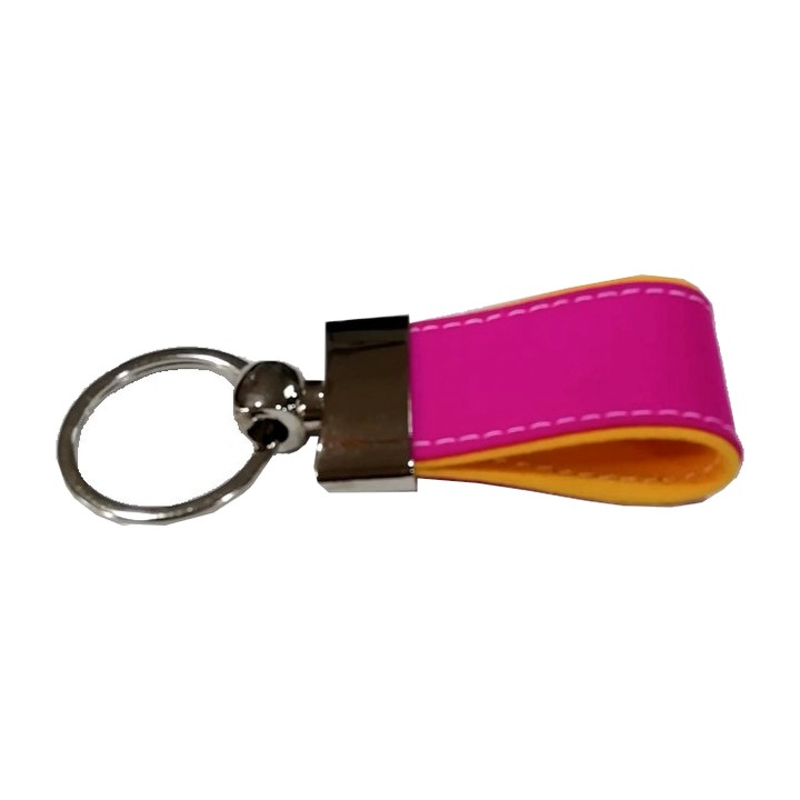 Porta-chaves taurino em tecido de capote com bandeira de Espanha – vista 2