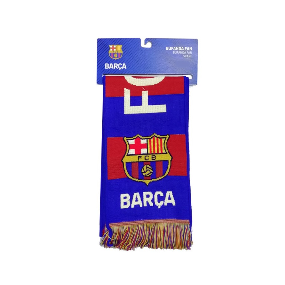 Futbol Club Barcelona loom scarf