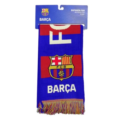 Futbol Club Barcelona loom scarf