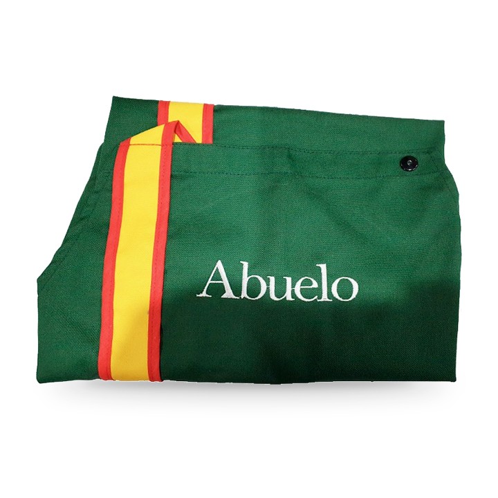 Avental com peitilho Bandeira de Espanha personalizado – vista 17