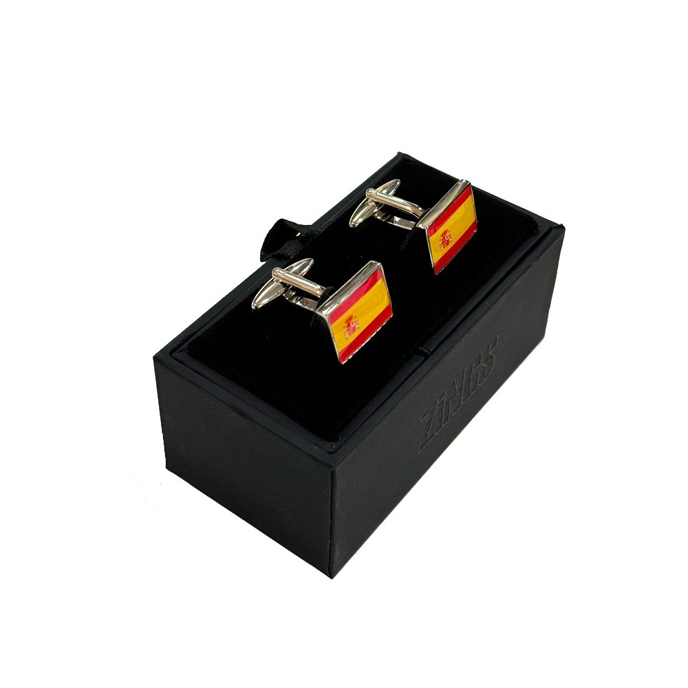 "Flag of Spain" shirt cufflinks