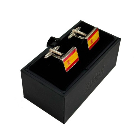 "Flag of Spain" shirt cufflinks