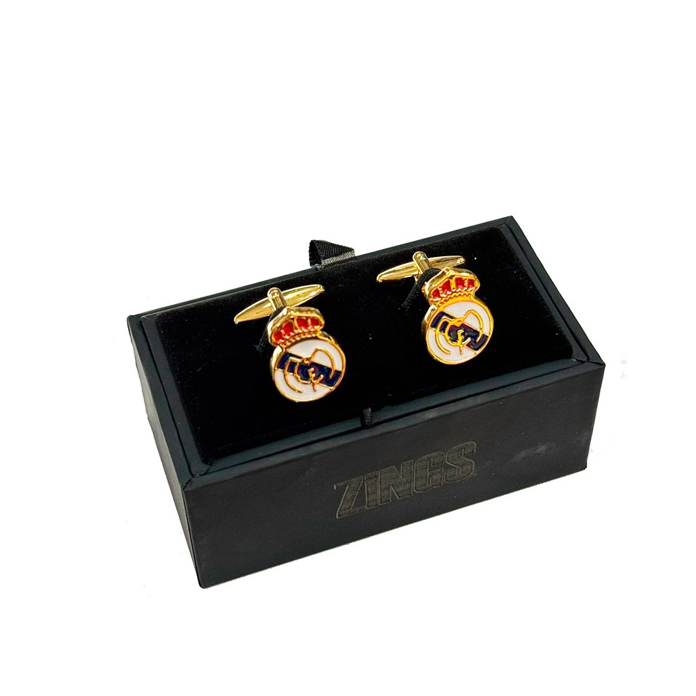 Boutons de manchette de chemise "Real Madrid"