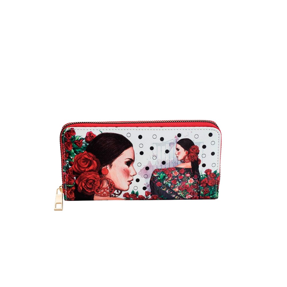 Wallet purse "Flamenca" collection
