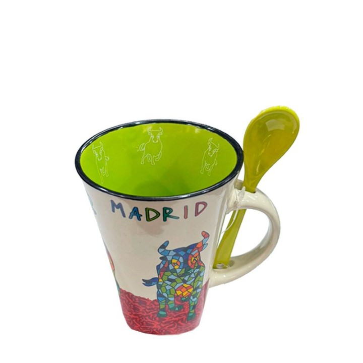"El Toro" Mug with spoon