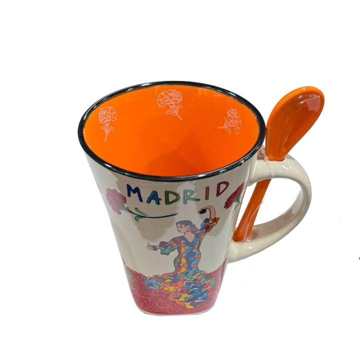 Flamenca mug with spoon