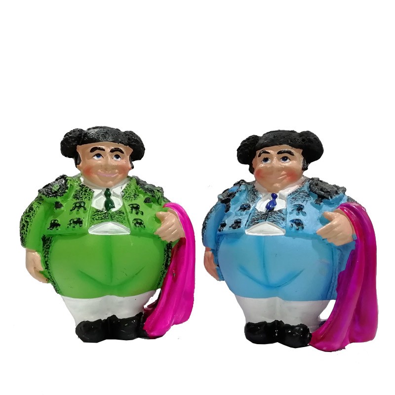 Funny bullfighter figure, medium size