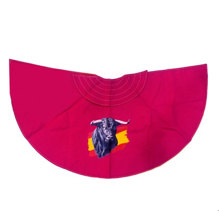 Children's cape bull and flag of Spain