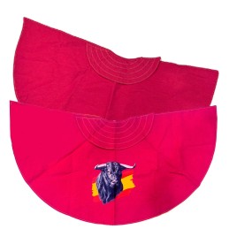 Cape de torero "taureau et drapeau d'Espagne" pour enfant