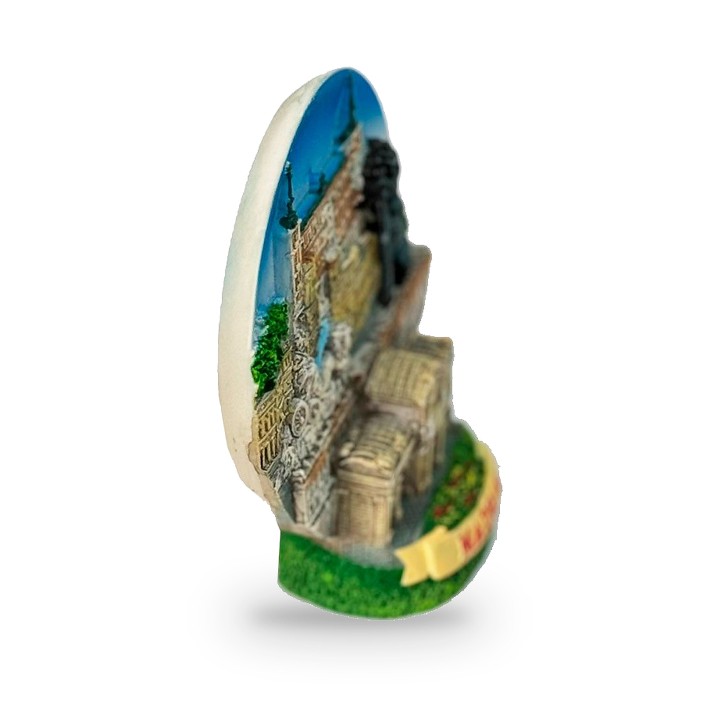 Piatto da esposizione Monumenti di Madrid – vista 2