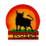 Magnet Espagne et taureau, modèle 2