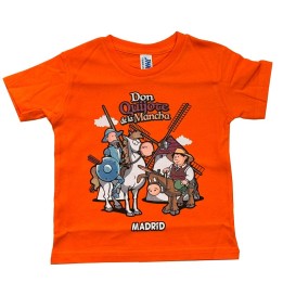 Camiseta "Don Quijote de la Mancha" infantil