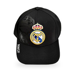 Boné oficial do Real Madrid C.F., cor preta
