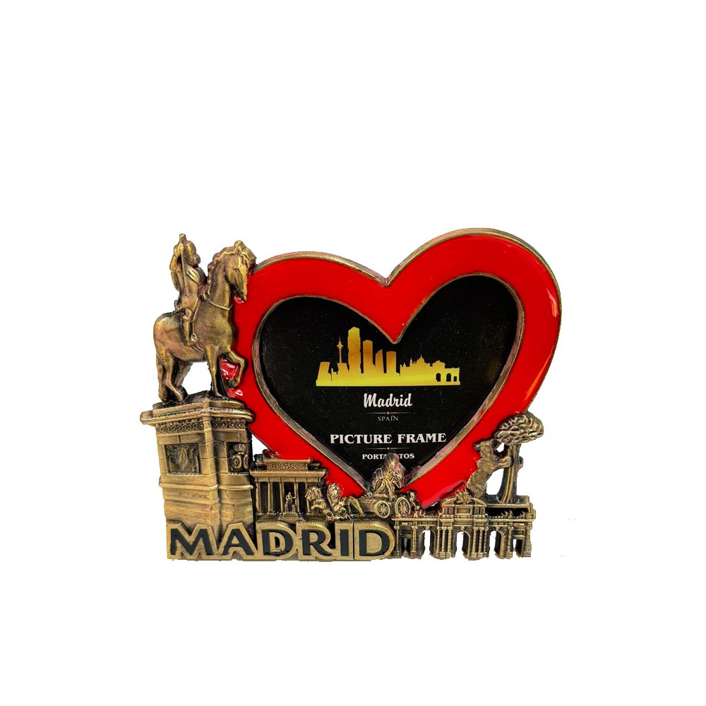 Photo frame "Heart Souvenirs of Madrid"