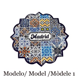 Salvamantel Azulejo Souvenirs de Madrid