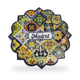 Dessous de plat carreau Souvenirs de Madrid, modèle 4