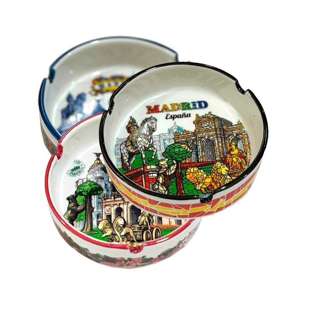 Ashtray "Souvenirs of Madrid"